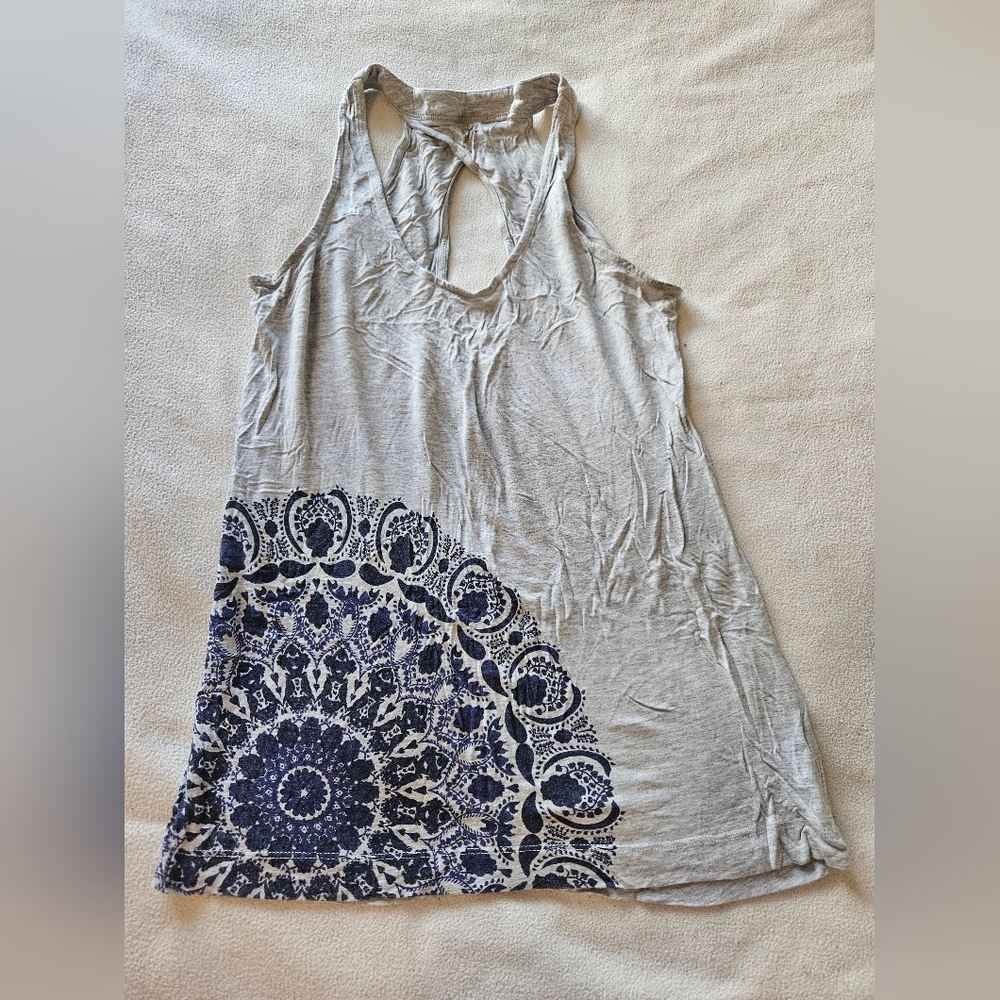 Gaiam, tank, Grey, size med